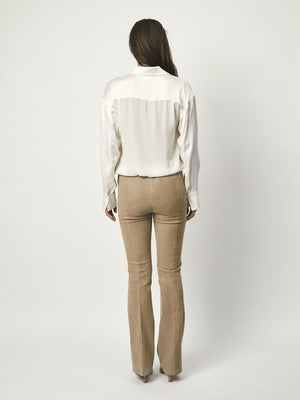 Dollman Suede Flared Pants