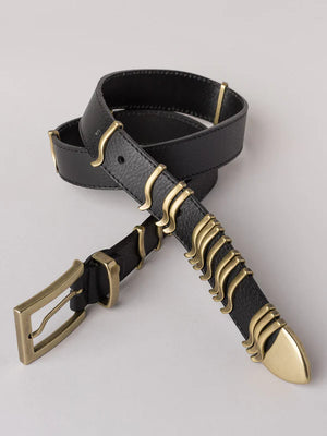 Rattle Belt Black Gold